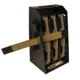 Mag Storage Solutions AR-15 Mag Safe-3, Black, MSSMSAF-3