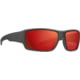 Magpul Industries Ascent Shooting Glasses, Black Frame, Gray Lens/Red Mirror, MAG1132-1-001-1140