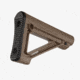 Magpul Industries MOE Fixed Carbine Mil-Spec Stock, AR-10/AR-15/SR-25, 8.8 in, Flat Dark Earth, MAG480-FDE