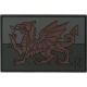 Maxpedition Welsh Flag Morale Patch,Stealth WALEX