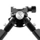 MDT Ckye-Pod Gen2 Bipods, RRS BTC Mount, Double Pull Legs, Black, 106293-BLK