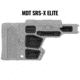 MDT Rubber Buttstock Dampeners, SRS-X Elite, Black, 107249-BLK