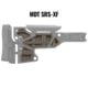 MDT Rubber Buttstock Dampeners, SRS-XF, Flat Dark Earth, 106920-FDE