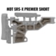 MDT Rubber Short Buttstock Dampeners, SRS-X Elite, Flat Dark Earth, 106919-FDE