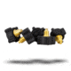MDT Set Screw/Wheel Knob Replacement Pack, Black, 105258-BLK