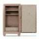 Mesa Safes 2 Hour Fire Safe,3.6 cu ft,25.5x17.5x14in,Combination Lock, Tan MFS100C