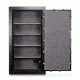 Mesa Safes Burglary and Fire Safe,14.4 cu ft,55.375x28.5x15.25in,Combination Lock,Textured Black MBF6032C-P
