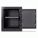 Mesa Safes Burglary and Fire Safe,1.7 cu ft,16.5x14.25x12.5in,Hammered Grey MBF1512C