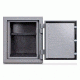Mesa Safes High Security Burglary Fire Safe,1.3 cu ft,15.5x11.5x12.125in,Silver,Combination Lock MSC1916C