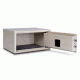 Mesa Safes Hotel Safe,1.2 cu ft,8.875x17.75x12.625in,Electronic Lock,Keyed Alike,Cream MHRC916E-WHTKA
