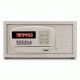 Mesa Safes Hotel Safe,0.4 cu ft,6.875x14.875x7.25in,Keyed Alike,Cream MH101EKA