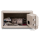 Mesa Safes Hotel Safe,0.4 cu ft,6.875x14.875x7.25in,Keyed Alike,Cream MH101EKA