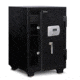 Mesa Safes UL Classified Fire Safe,2.1 cu ft,17.125x14.125x12.875in,Electronic Lock,Black MF75E