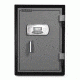 Mesa Safes UL Classified Fire Safe,1.7 cu ft,17.625x13.75x12.25in,Electronic Lock,Two-Tone Black/Grey MF70E