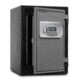 Mesa Safes UL Classified Fire Safe,0.6 cu ft,11.875x8.25x10.25in,Electronic Lock,Two-Tone Black/Grey MF50E