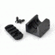 Mesa Tactical Barrel Clamp w/ Rail for Remington, 12-GA, Black, 90700