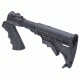 Mesa Tactical LEO Telescoping Stock Kit for Moss 500/590 and Mav 88, 12-GA, Black, 93180