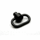 Mesa Tactical Push Button Sling Swivel for 1.25 in Webbing, Black, 91190