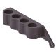 Mesa Tactical SureShell Aluminum Carrier for Remington, 20-GA, Black, 4-shell, 93240