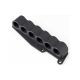 Mesa Tactical SureShell Side Mount Shell Carrier, Black, 6-Shell, Left Side, 20-Gauge, for Remington 93250