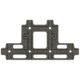 Midwest Industries Lever Stock Shell Holder Plate With 6 Shell Holders, Black, MI-LS-SHP-BUNDLE