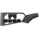 Midwest Industries Lever Stock Shell Holder Plate With 6 Shell Holders, Black, MI-LS-SHP-BUNDLE