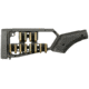 Midwest Industries Lever Stock Shell Holder Plate With 6 Shell Holders, Black, MI-LS-SHP-BUNDLE