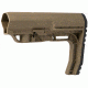 Mission First Tactical Battlelink Minimalist Stock Military For Mil Spec Size 1.148 Diameter Receiver Extensions Scorched Dark Earth