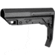 Mission First Tactical Battlelink Minimalist Mil-Spec Stock for AR-15, Black, Aluminum, BMSMIL-MTL-BL