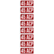 Mtm Ammo Caliber Labels .45acp 8-pack