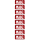 Mtm Ammo Caliber Labels Mags 8-pack