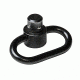 NcSTAR 1.5 in Quick Release Sling Swivel, Black, Single, AASWQRB