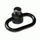 NcSTAR 1.5 in Quick Release Sling Swivel, Black, Single, AASWQRB