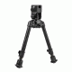 NcSTAR AR15 Bipod With Bayonet Lug Quick Release Mount/Notched Legs, BLACK ABABNL