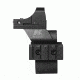 Ncstar Rem 870 Shotgun Barrel And Magazine Tube Micro-Dot And Rail Mount With Green Micro-Dot Optic, BLACK MSHBDREMG