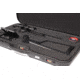 Negrini Compact Carbine Case, Black/Black Interior, MOD.8R-TAC/4823