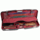Negrini Compact Shotgun Tube Set Case,34.7x11.5x4.9in,Barrel 34-1/2in and Tube Sets,Black/Bordeaux 1622LR-TUBE-5227
