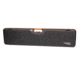 Negrini Deluxe Compact Scoped Bolt Action Rifle Case, Black/Cognac Leather Trim/Brown Interior, 1619LX/5287
