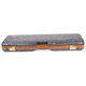 Negrini O/U Deluxe High Rib Trap/Sporting Combo Shotgun Case, Navy/Tobacco Leather/Grey Interior, 1653LX/5005