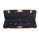 Negrini OU Deluxe Skeet Two Barrel Shotgun Case + Tube Set, Navy/Tobacco Leather/Navy Interior, 1652LX-TUBE/5212