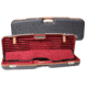Negrini OU Deluxe Sporting Shotgun Case + Tube Set, Navy/Tobacco Leather/Navy Interior, 1622LX-TUBE/5228