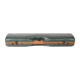 Negrini OU/SXS Deluxe Uplander Ultra-Compact Hunting Shotgun Case, Green/Cognac Leather Trim/Brown Interior, 16405LX/5493