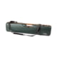 Negrini OU/SXS Deluxe Uplander Ultra-Compact Hunting Shotgun Case, Green/Cognac Leather Trim/Brown Interior, 16405LX/5493