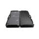 Negrini Tactical Die-Cut Rifle Case, Black/Black, L46,25in x W13,25in x D5,5in 1640C-ISY