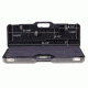 Two OU/SxS Hunting, Skeet Shotgun Travel Case, Black/Blue, 32X11.6X4.8