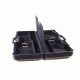 Two OU/SxS Hunting, Skeet Shotgun Travel Case, Black/Blue, 32X11.6X4.8