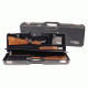 Two OU/SxS Hunting, Skeet Shotgun Travel Case, Black/Blue, 32X11.6X4.8