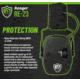 Otis Technology Ear Shield Ranger Electronic Pro Ear Muffs, 23dB, Black, FG-ES23E-BKH
