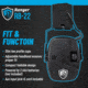 Otis Technology EarShield Ranger Bluetooth Earmuffs, 22dB, Black, 22dB NRR, FG-ES22B-BK