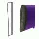 Pachmayr Recoil Pads RP200, Black w/ White Line - Medium